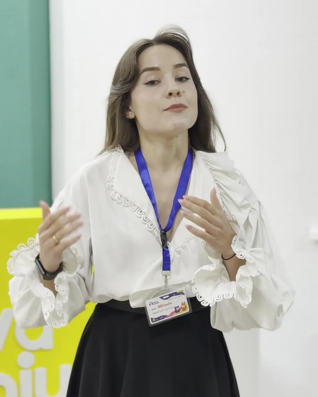 Mihaela, director executiv Nova Genius